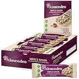 El Almendro, Barritas de Almendra con Chocolate Blanco y Frutos Rojos, Barritas Energeticas,...