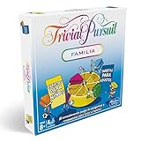 Juego de mesa Trivial Pursuit edición familiar, Trivia para la noche de juegos familiares, a...